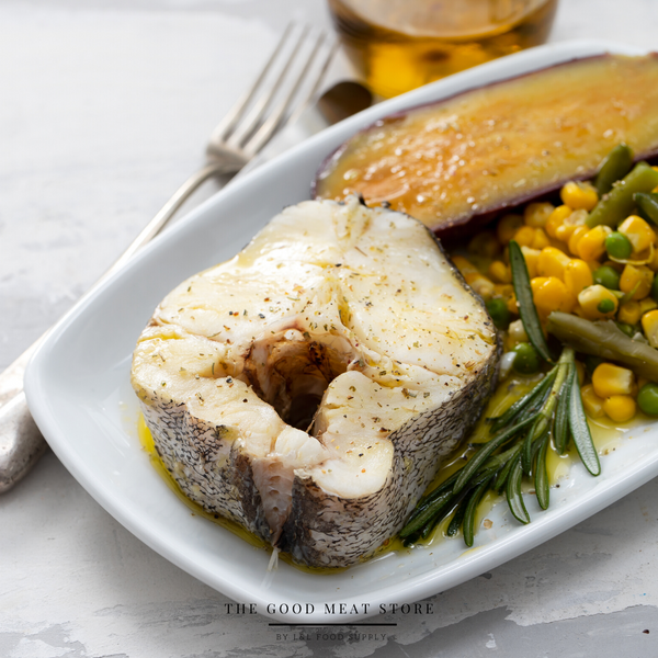 Cod Fish Steak (2 Pcs, 550g - 600g)